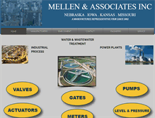 Tablet Screenshot of melleninc.com